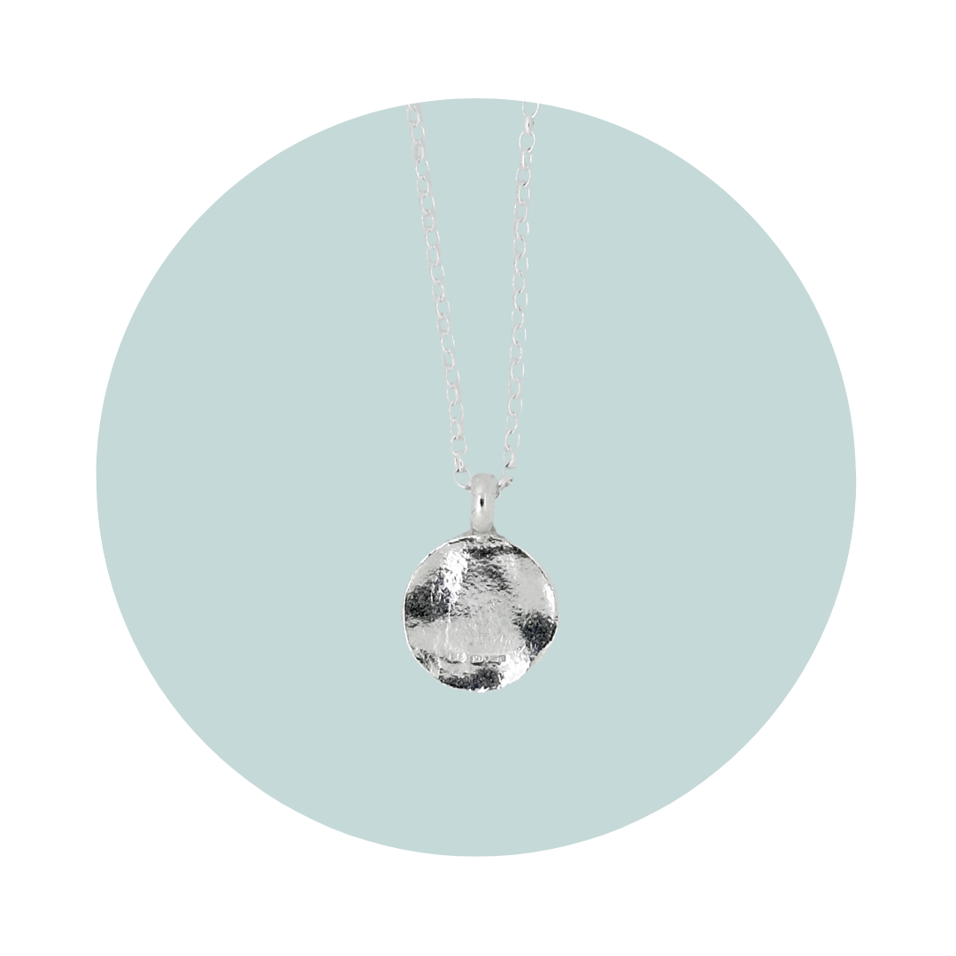 Silver Algiz Rune Necklace | Protection