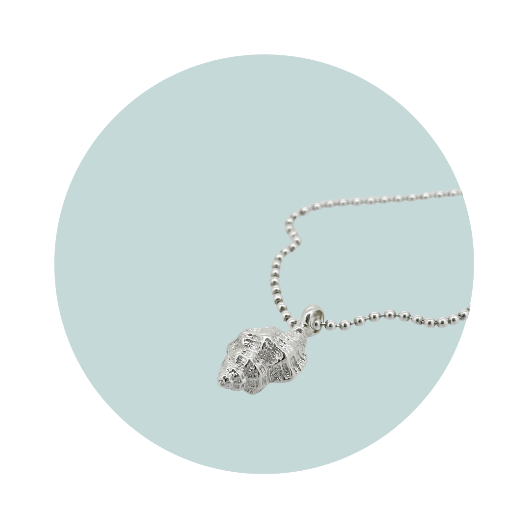 Silver Conch Shell Bracelet