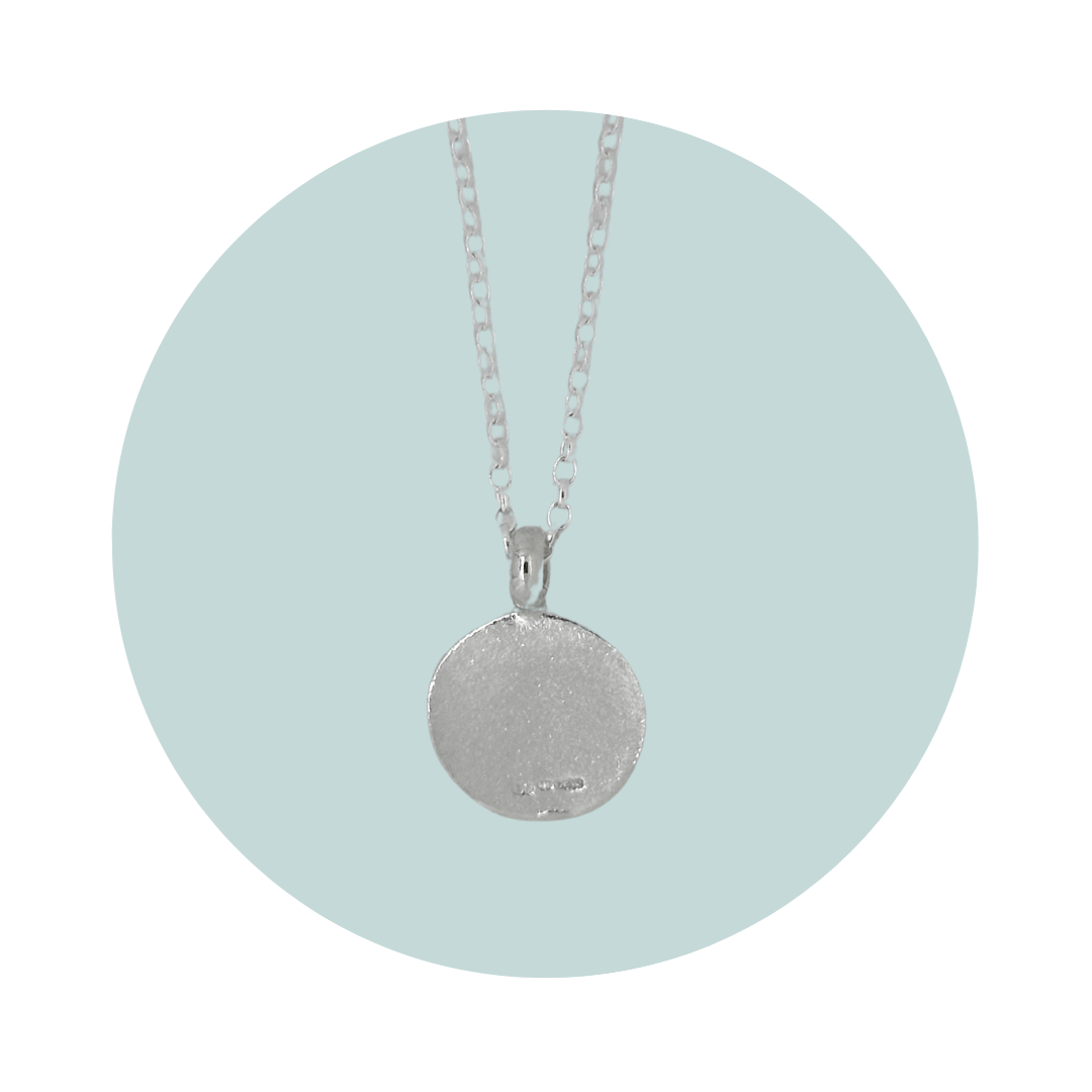 Silver Uruz Rune Necklace | Strength