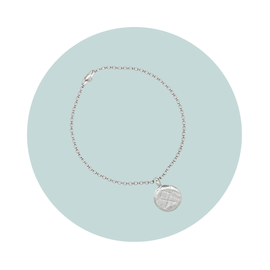 Silver Othila Rune Bracelet | Family