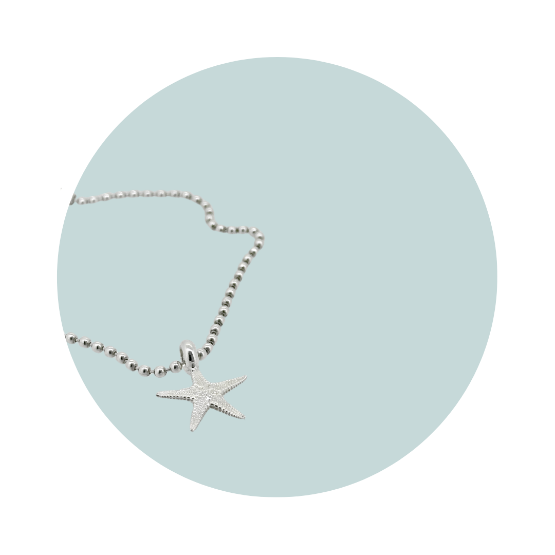 Silver Little Starfish Bracelet