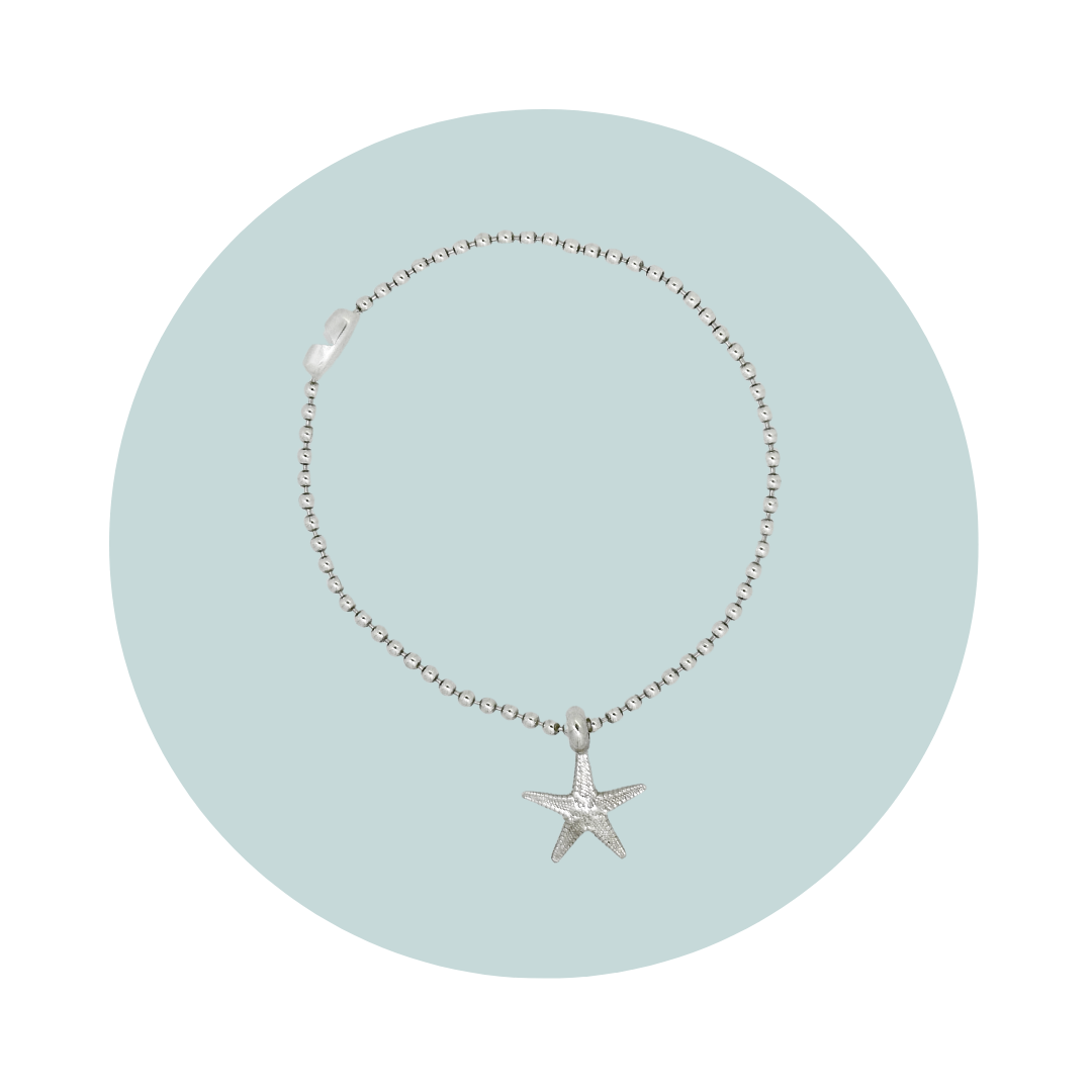 Silver Little Starfish Bracelet
