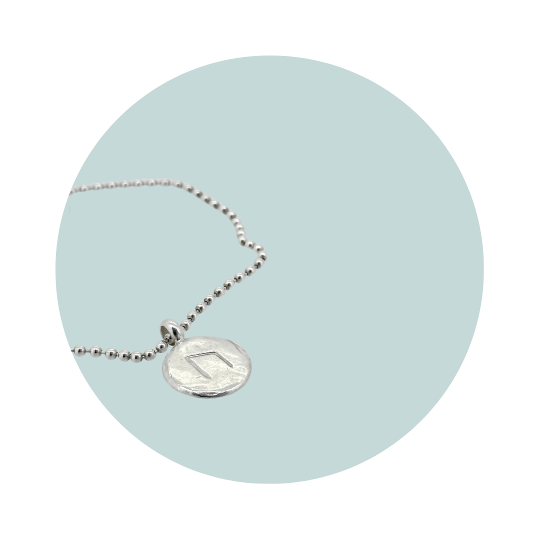 Silver Uruz Rune Bracelet | Strength