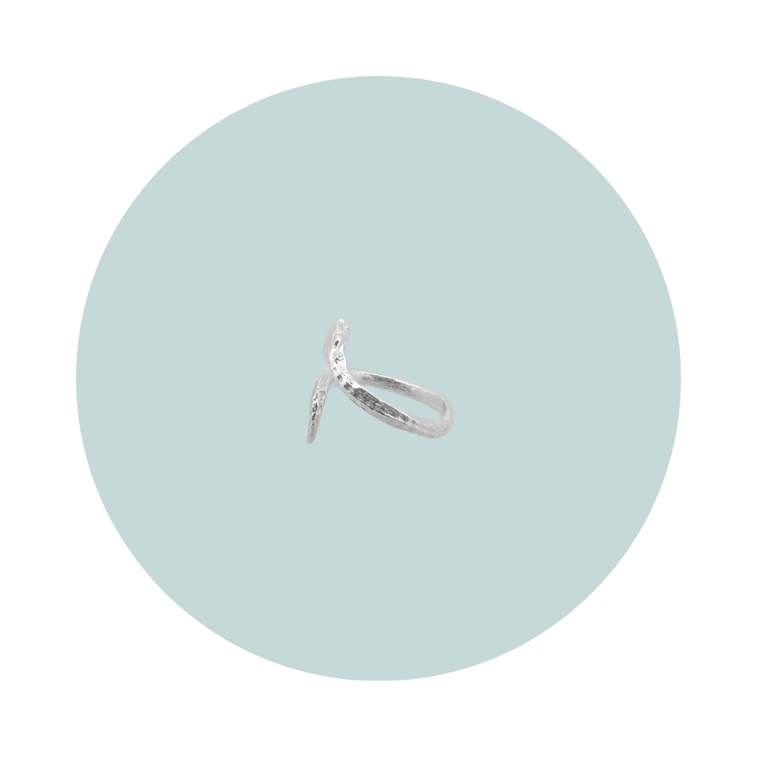 Silver Serpent Ring