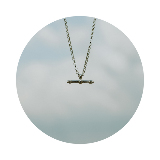 ELEMENTS OF BALANCE T-BAR NECKLACE