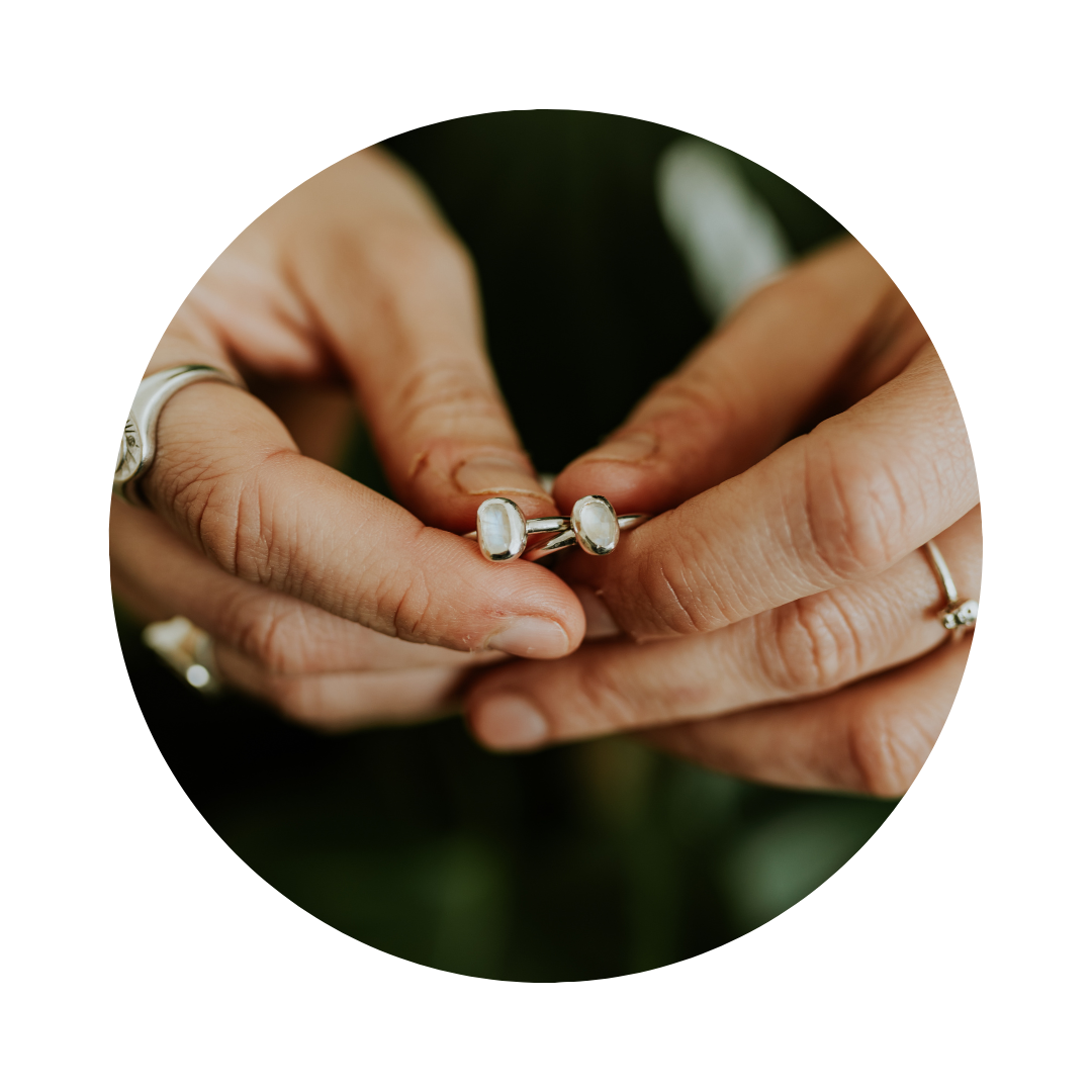 MOONSTONE RING - ONE OF A KIND #1
