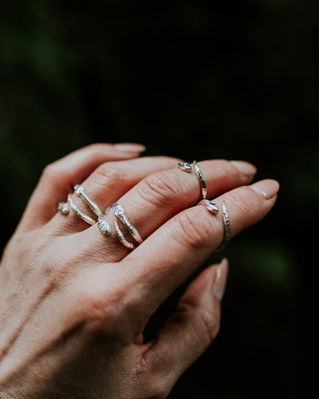 Silver Snake Ring | Quiet Power & Evolution