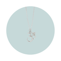 Silver Om (Aum) Symbol Necklace