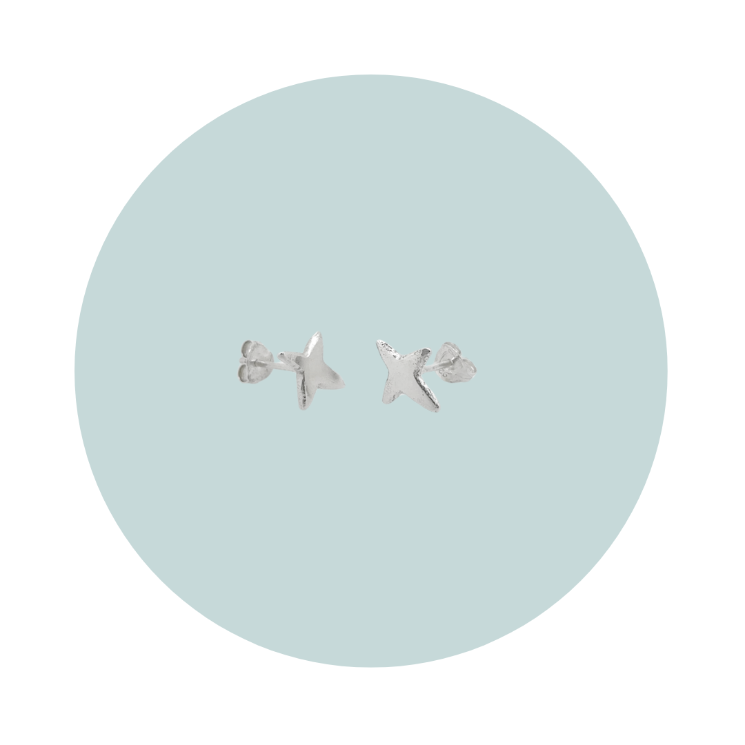 NORTH STAR STUD EARRINGS