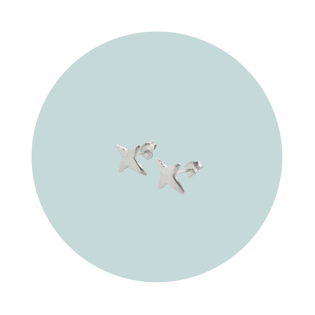 NORTH STAR STUD EARRINGS