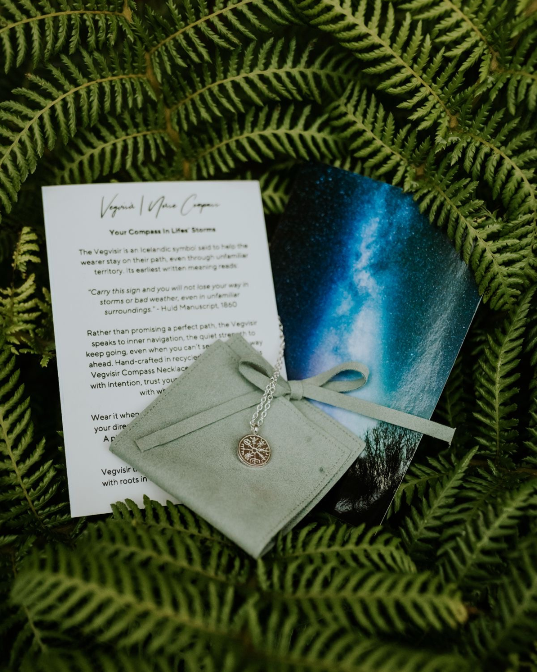 Silver Mannaz Rune Necklace | Individuality & Potential