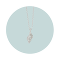 Silver Conch Shell Necklace