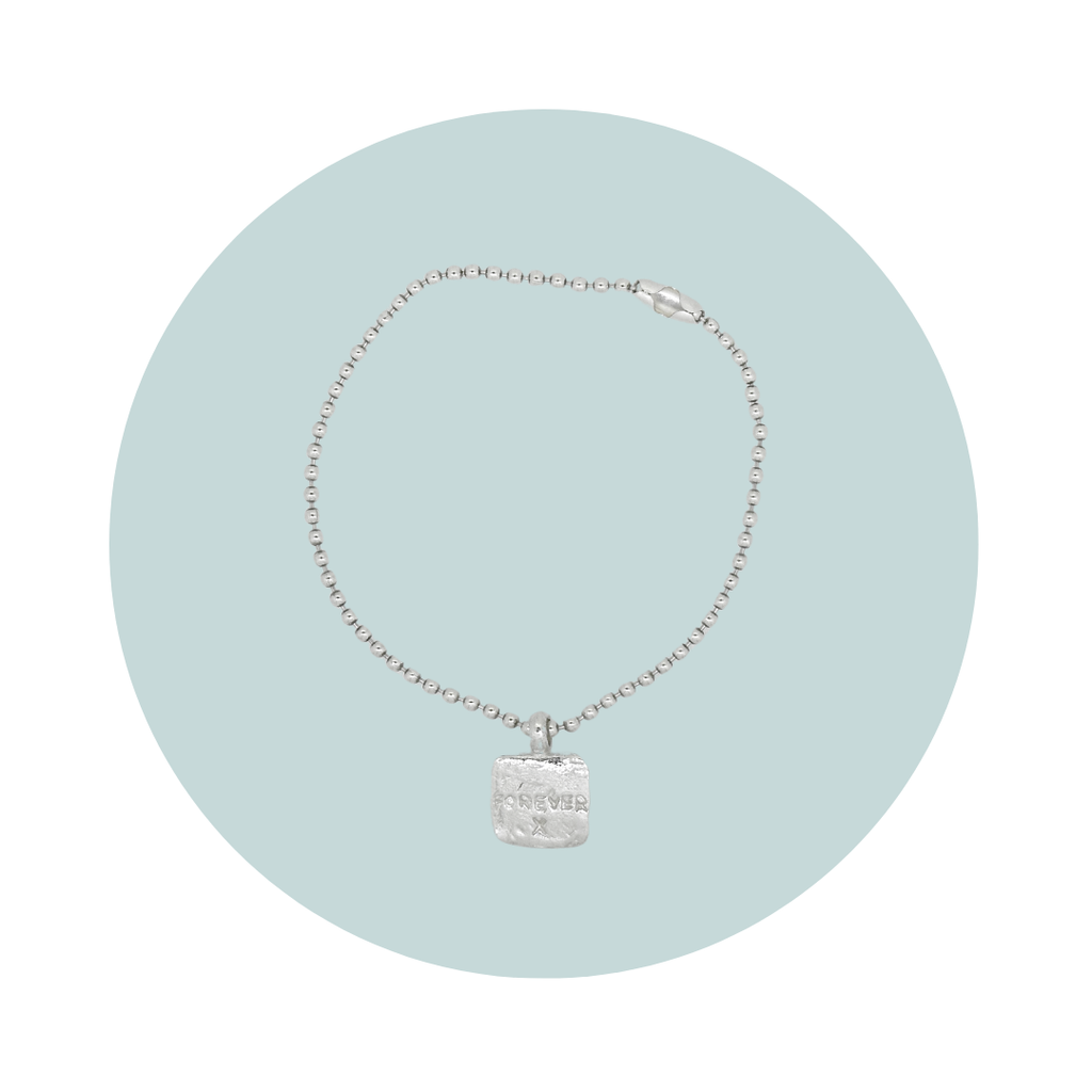 Silver Forever Charm Bracelet