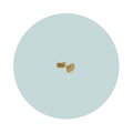 Flow Gold Stud Earring #4