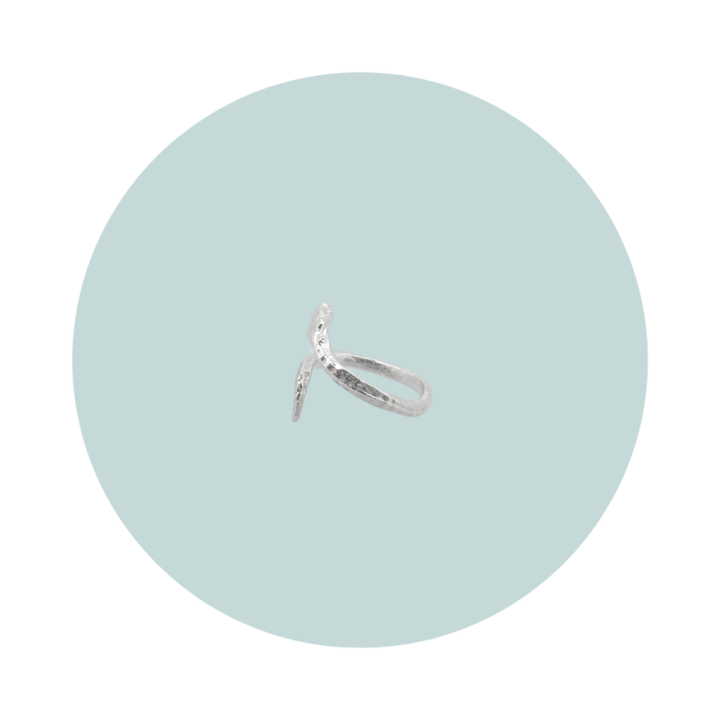 Silver Serpent Ring