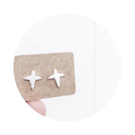 NORTH STAR STUD EARRINGS