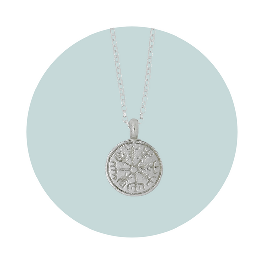 VEGVISIR | NORSE COMPASS NECKLACE