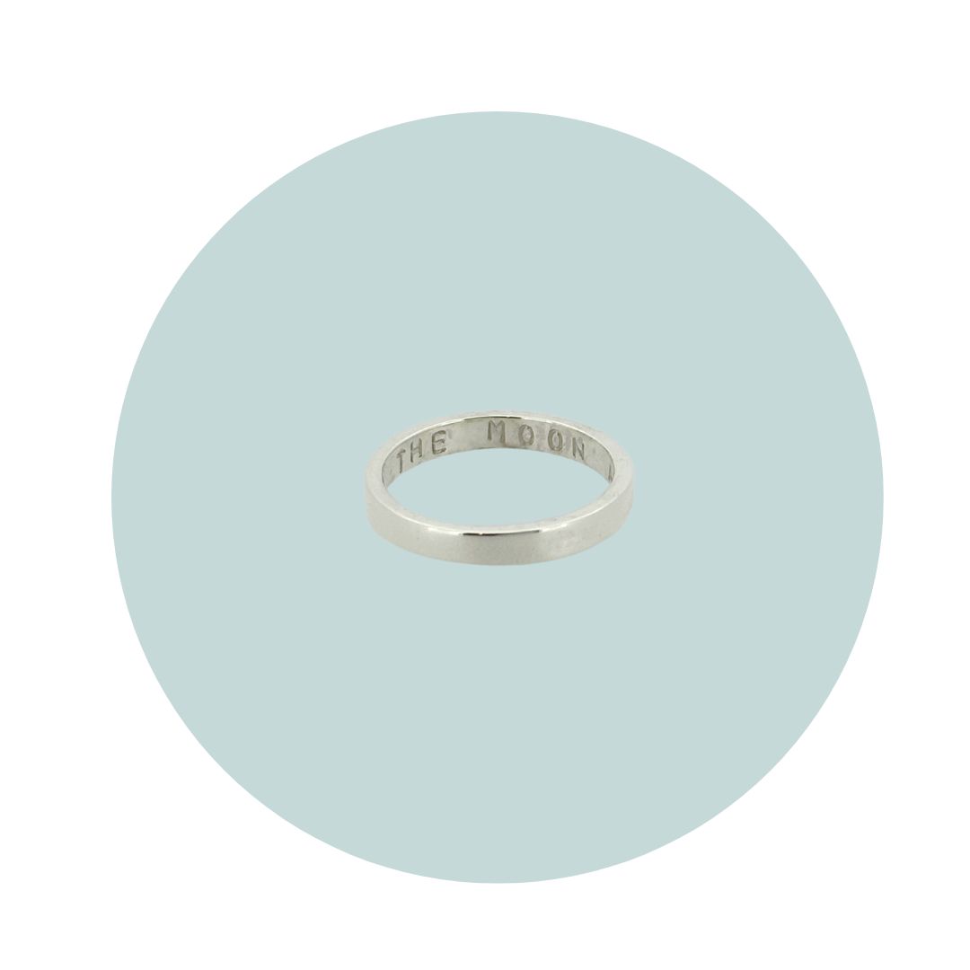 Silver Fine Forever Ring