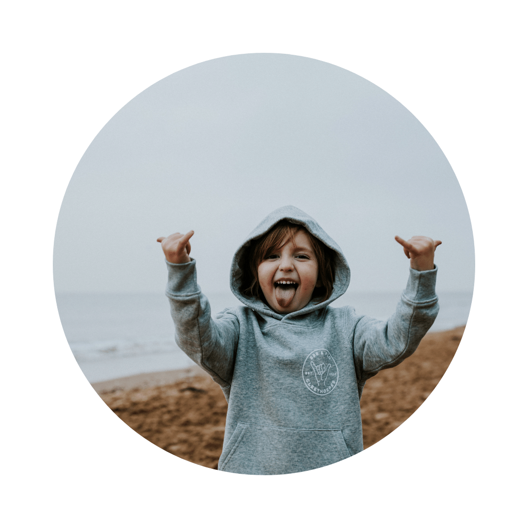EBB & FLO KIDS SHAKA HOODIE