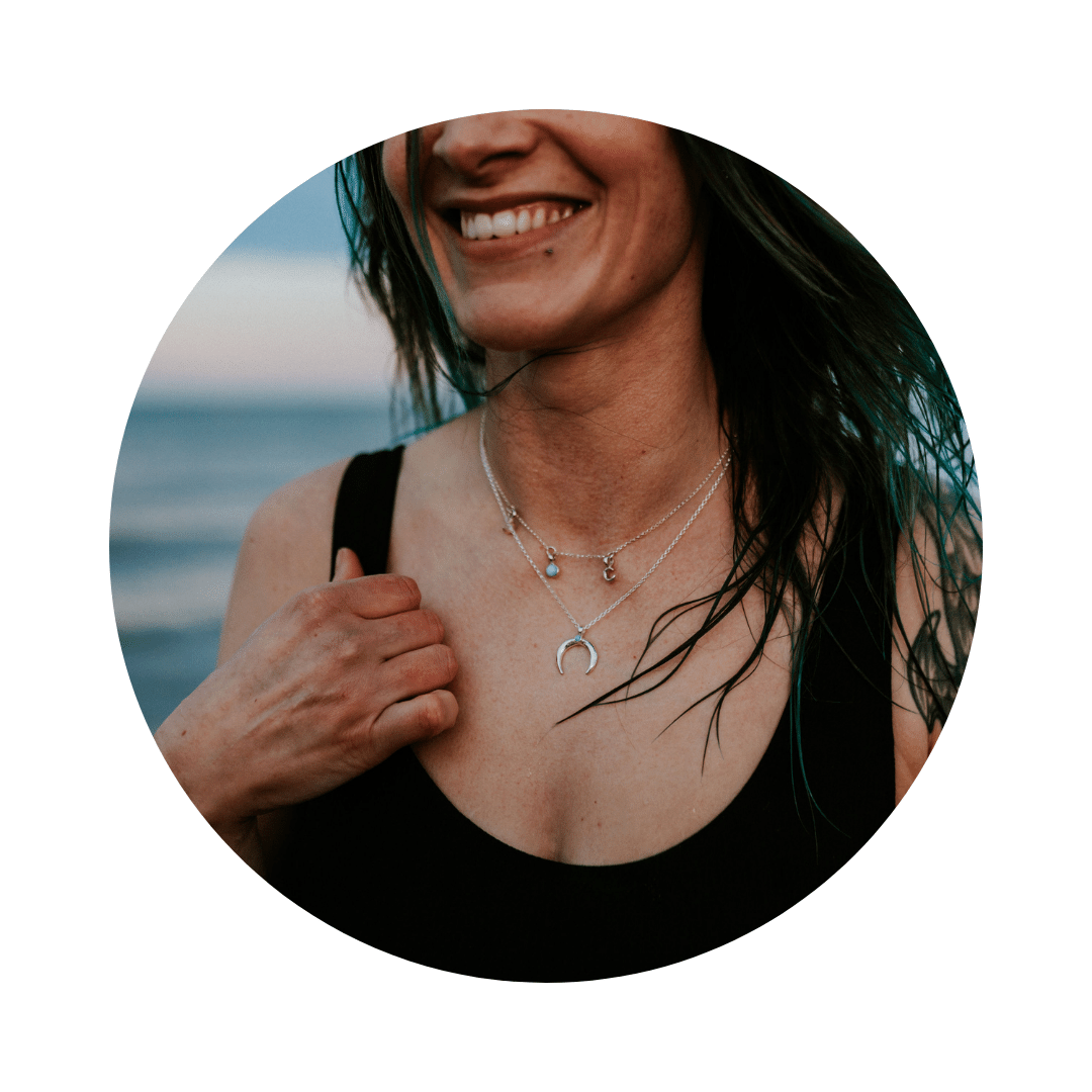 Silver Crescent Necklace | Selene & the Sea